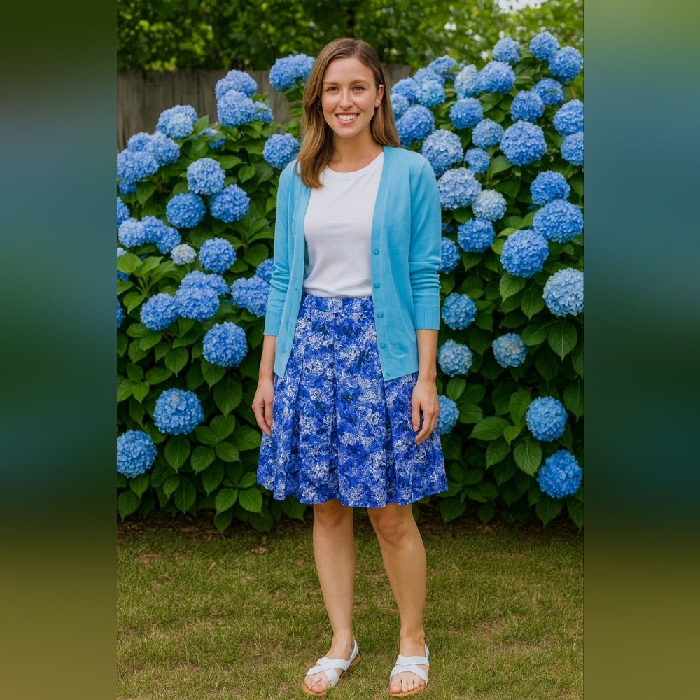 (NWT)TALBOTS MIDI SKIRT - SIZE 8